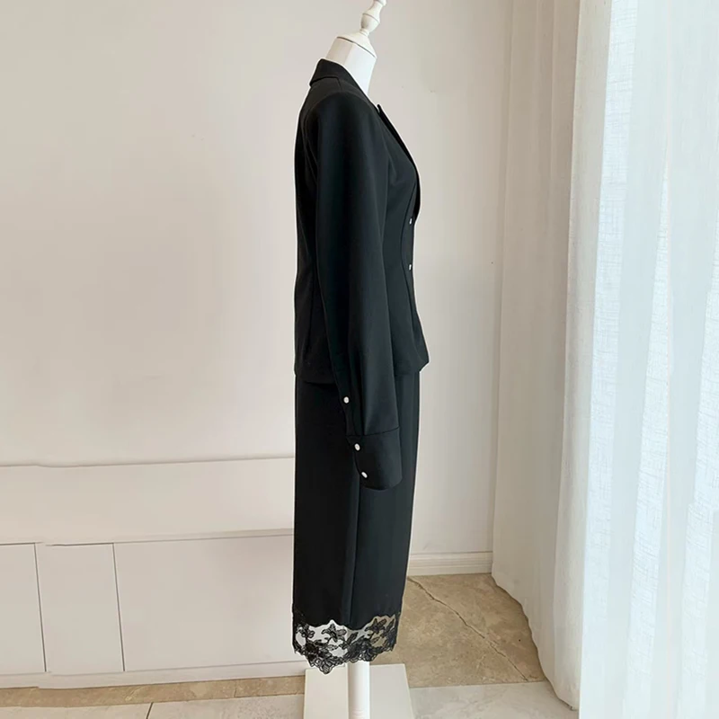 Women’s jacket New autumn 2025 single breasted shoulder padded slim fit long sleeved top casual Women’s coat outerwears Blazer