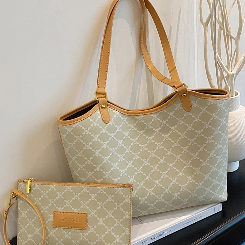 Elegant Women’s Handbags With Geometric Patterns, Women’s Tote Bags That Can Be Worn On The Shoulder Or Across The Body Trend