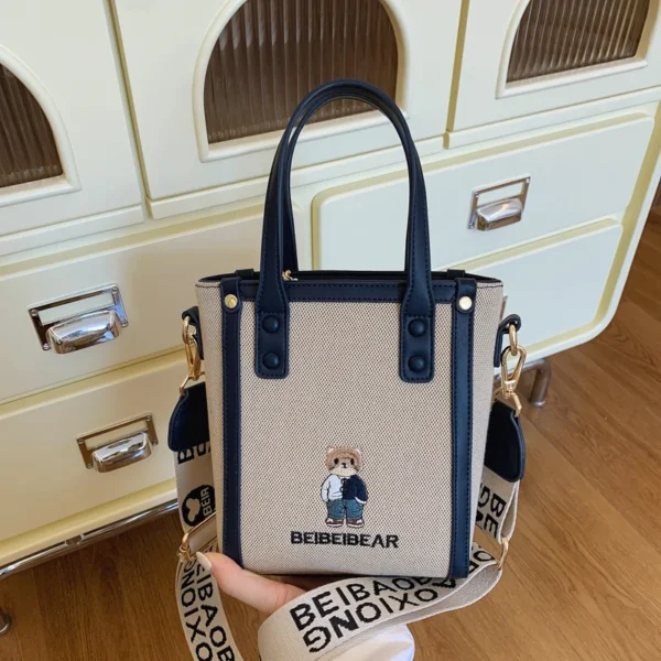 women's fashionable handbags,BeiBaoBao High-end Handbag for women,simple thick shoulder straps,single-shoulder bag crossbody bag