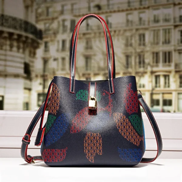 Fashion Style Bucket Bag Classic Shoulder Hand Carry Women Bag Trendy Versatile Design