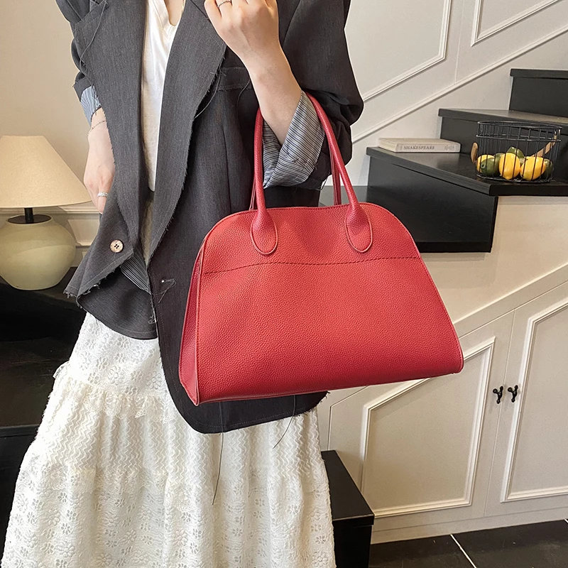 2025 Designer Handbags Luxury Top-handle Bags For Women Lychee Pattern Big Capacity Shopper Shoulder Crossbody Bags With 2 Sizes