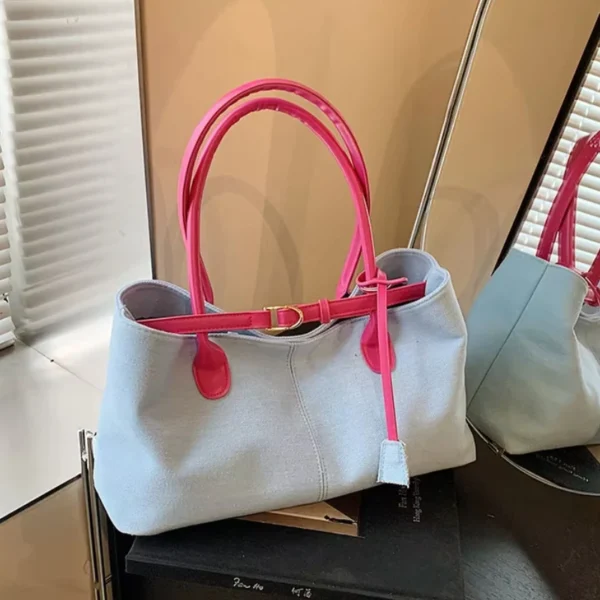 2026 High Quality Fashionable Versatile Commuting Handbag Simple Casual Large Capacity Single Armpit Shoulder Bag for Women