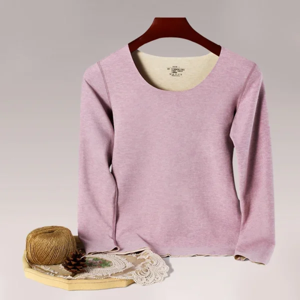 Women's thermal underwear wear seamless women's autumn clothes with a thick base of cashmere autumn
