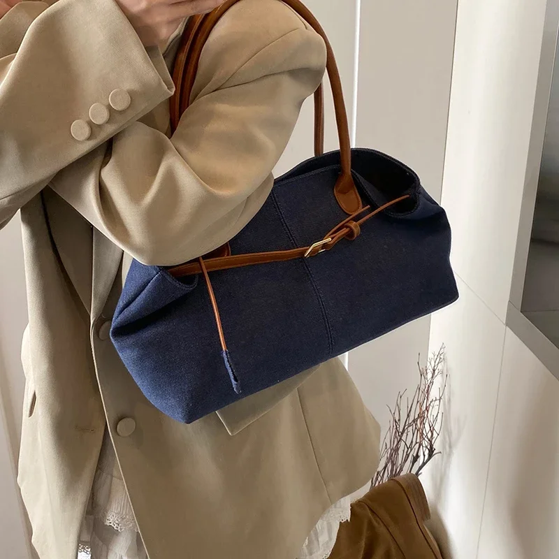 2026 High Quality Fashionable Versatile Commuting Handbag Simple Casual Large Capacity Single Armpit Shoulder Bag for Women