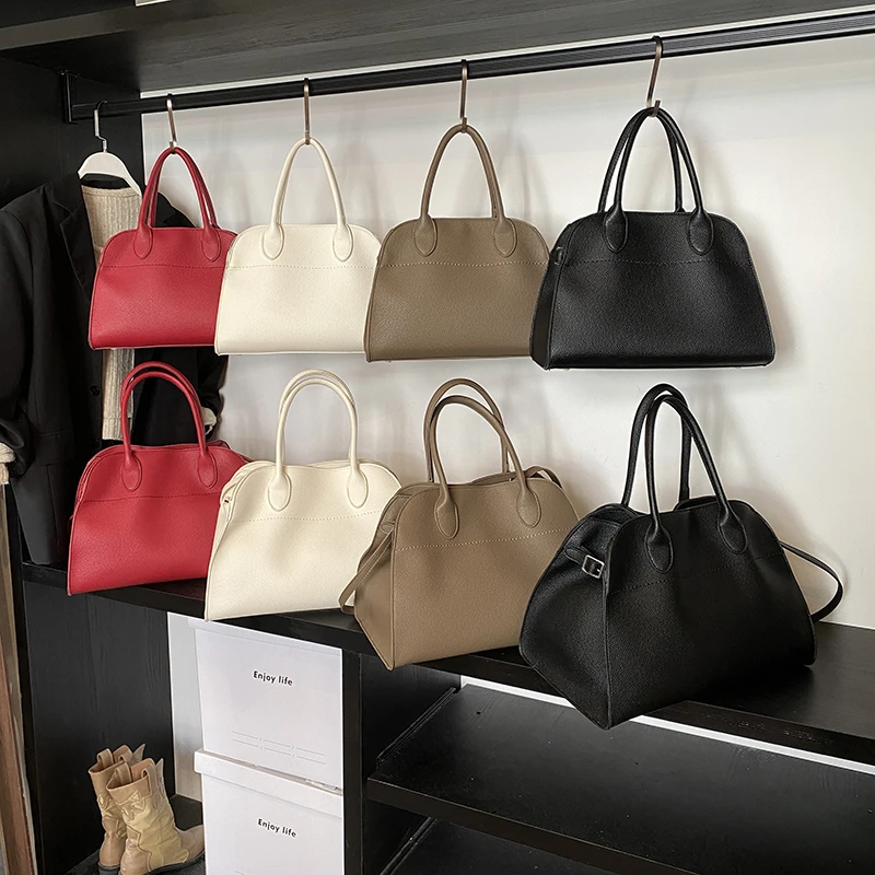 2025 Designer Handbags Luxury Top-handle Bags For Women Lychee Pattern Big Capacity Shopper Shoulder Crossbody Bags With 2 Sizes - Image 6